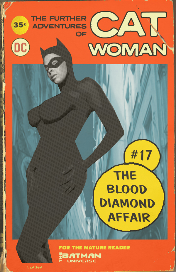 Sean Hartter Faux Catwoman Book Cover